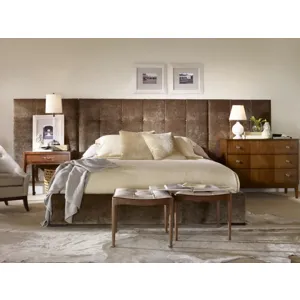 Thomas O'Brien Soho Bed Fully Uph Wings For King Size King