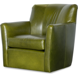 Century Leather Maleah Swivel Chair