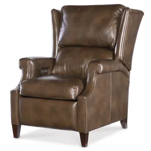 Century Leather Braylen Manual Recliner