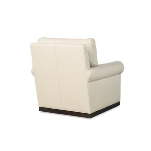 Century Leather Lena Swivel Chair