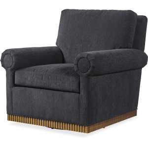 Century Leather Lena Swivel Chair