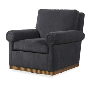 Century Leather Lena Swivel Chair