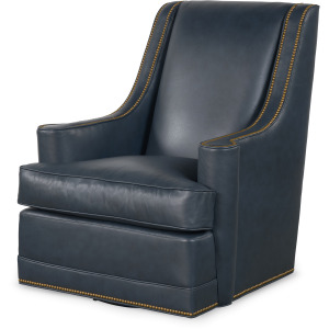 Century Leather Elsa Swivel Chair
