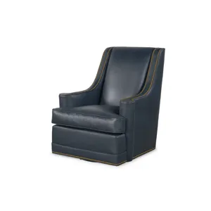 Century Leather Elsa Swivel Chair