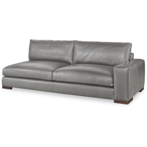 Century Leather Great Room Leather RAF Sofa