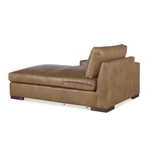 Century Leather Great Room Leather Laf Chaise