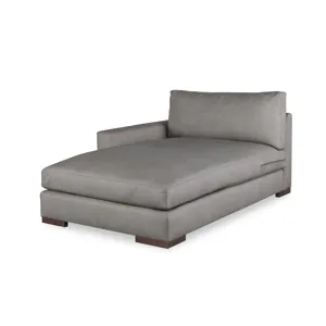 Century Leather Great Room Leather Laf Chaise