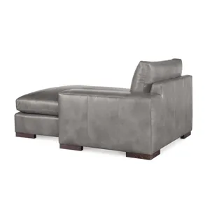 Century Leather Great Room Leather Raf Chaise
