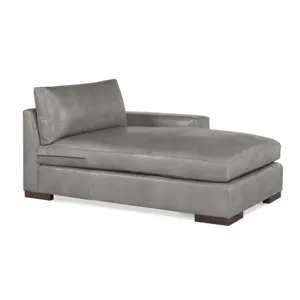 Century Leather Great Room Leather Raf Chaise