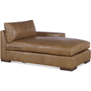 Century Leather Great Room Leather Raf Chaise