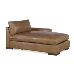 Century Leather Great Room Leather Raf Chaise