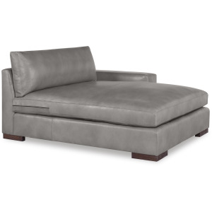 Century Leather Great Room Leather Raf Double Chaise