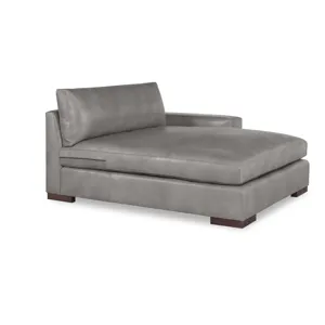 Century Leather Great Room Leather Raf Double Chaise
