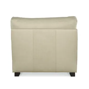 Century Leather Leatherstone Armless Chair N Half