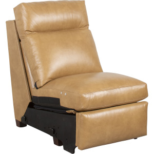 Century Leather Braxton Armless Chair