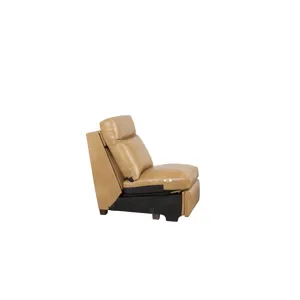 Century Leather Braxton Armless Chair