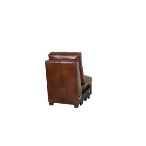 Century Leather Harrison Armless Chair