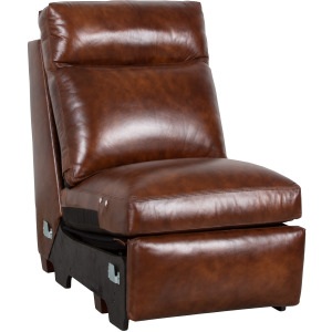 Century Leather Harrison Armless Chair