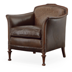 Century Leather Ludon Chair