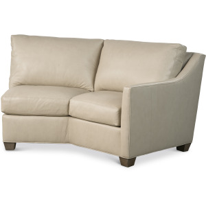 Century Leather Carsen Raf Wedge Sofa