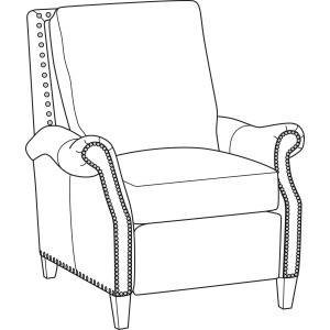 Century Leather Arlo Manual Recliner