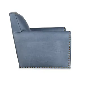 Century Leather Gaylen Swivel Chair