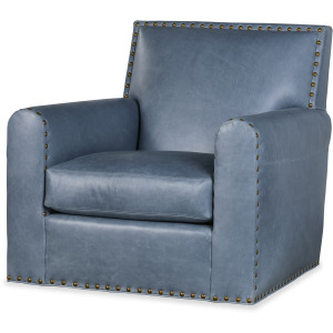 Century Leather Gaylen Swivel Chair