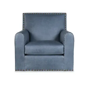 Century Leather Gaylen Swivel Chair