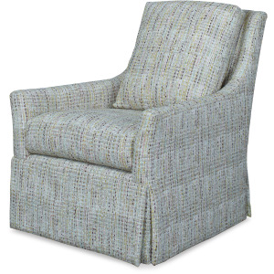 Century Home Elegance Tori Petite Swivel Chair