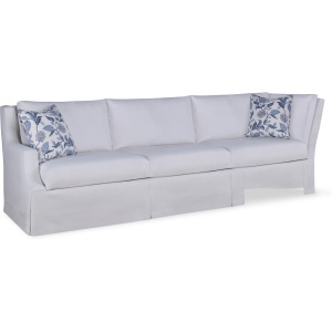Century Home Elegance Sloane Skirted Laf Corner Sofa