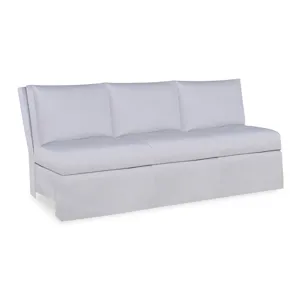 Century Home Elegance Sloane Skirted Armless Sofa