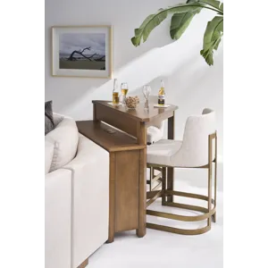 Century Home Elegance Great Room Oak Corner Table