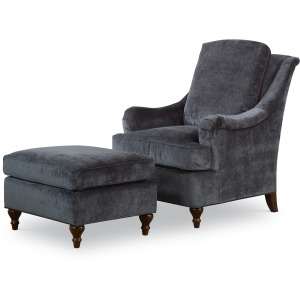 Century Home Elegance Tyler Petite Ottoman