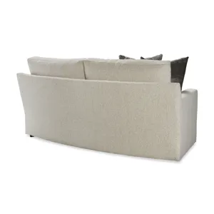 Century Home Elegance Cornerstone Curved Laf Love Seat