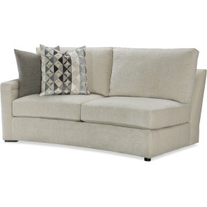 Century Home Elegance Cornerstone Curved Laf Love Seat