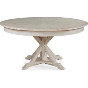 Monarch Collin Expandable Dining Table-White