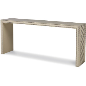 Grand Tour Furniture Greek Key Console Table Cream