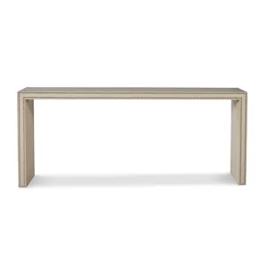 Grand Tour Furniture Greek Key Console Table Cream