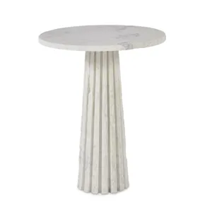Grand Tour Furniture Barco Accent Table Travertine
