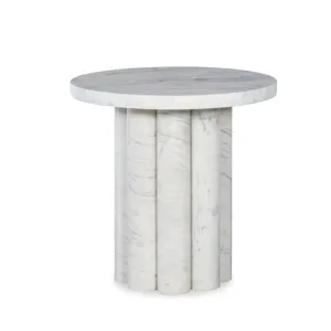 Grand Tour Furniture Tivoli Accent Table Banswara Marble