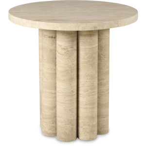 Grand Tour Furniture Tivoli Accent Table Travertine