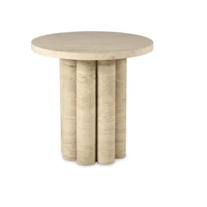 Grand Tour Furniture Tivoli Accent Table Travertine