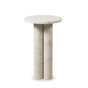 Grand Tour Furniture Tivoli Spot Table Banswara Marble