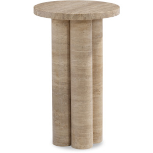 Grand Tour Furniture Tivoli Spot Table Travertine
