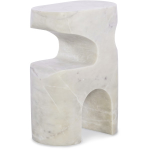Grand Tour Furniture Bernini Accent Table Banswara Marble