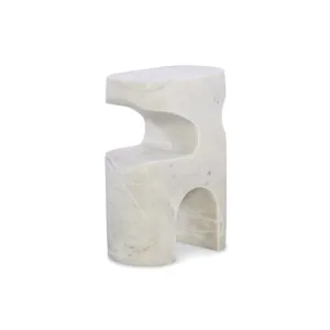 Grand Tour Furniture Bernini Accent Table Banswara Marble