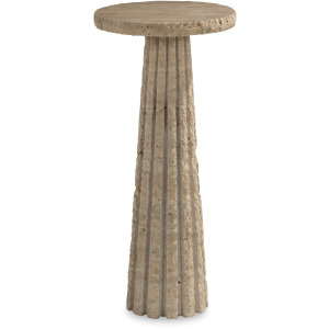 Grand Tour Furniture Barco Accent Table Travertine