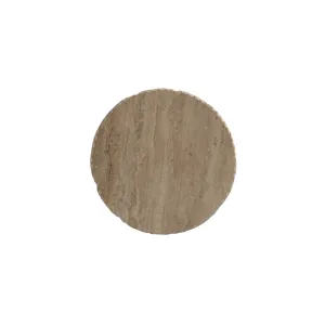 Grand Tour Furniture Barco Accent Table Travertine