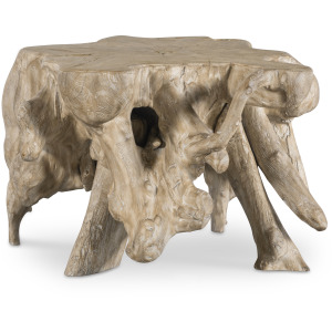 Grand Tour Furniture Natural Teak Root Coffee Table Light