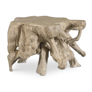 Grand Tour Furniture Natural Teak Root Coffee Table Light